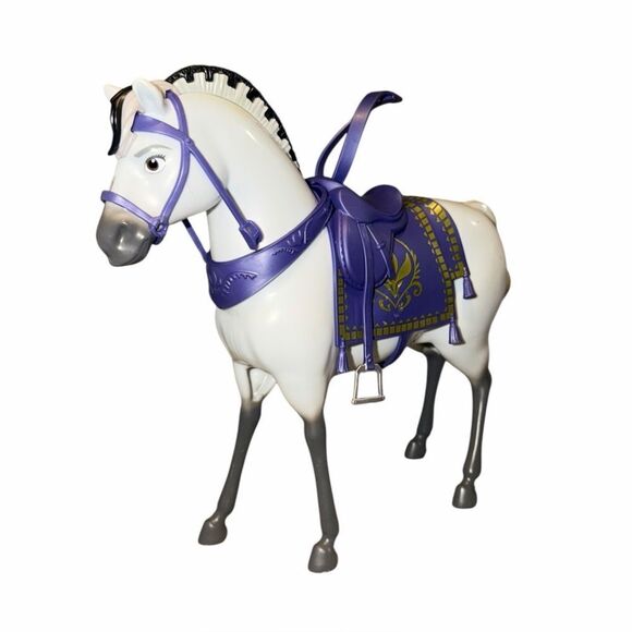 Disney Other - Disney Frozen Anna’s Royal Horse Kjekk Figure Mattel 10" Barbie Size Toy White
